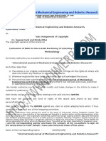 Copyright Declaration Form - IJMERR-A046