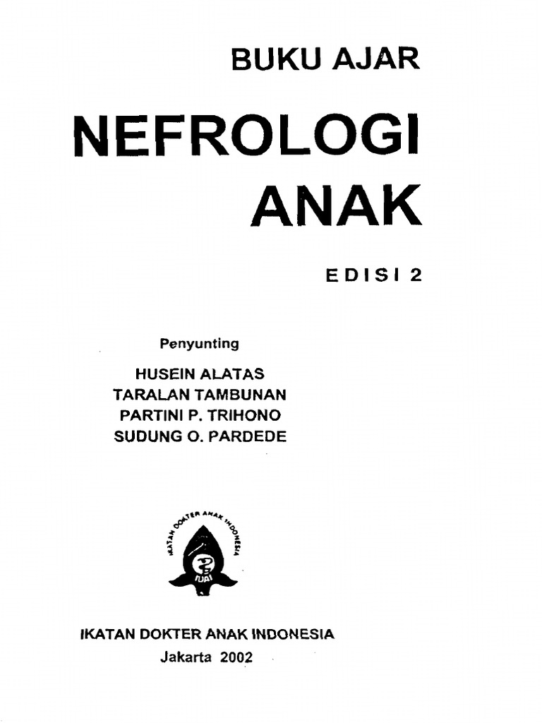 Buku Ajar Nefrologi Anak 2002