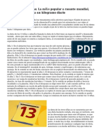 Dieta de Los 13 Días: La Más Popular A Rasante Mundial, Promete Bajar Hasta Un Kilogramo Diario