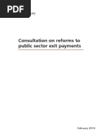 Download Consultation on Public Sector Exit Payment Reforms by CivilServiceWorld SN298111785 doc pdf