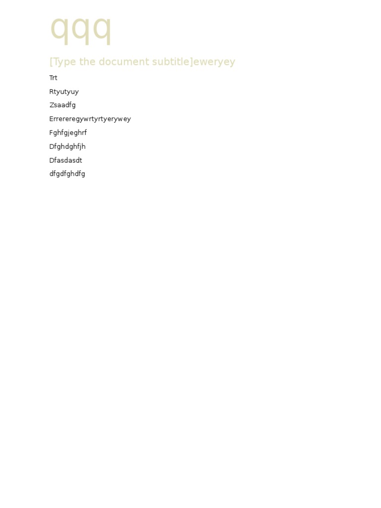 (Type The Document Subtitle) Eweryey | PDF | Computers
