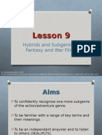 Lesson-9 Fantasy and War Avatar and Hurtlocker
