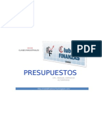 Lectura sobre Presupuestos