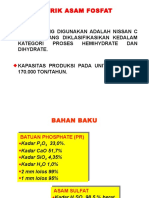 Diagram Alir Pabrik Petrokimia Gresik Asam Fosfat