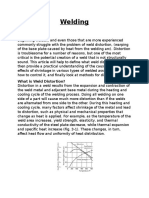 f Weld Distortion