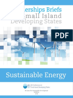 UNDESA: Patnerships Briefs For Slmall Island Developing States - Sustainable Energy, 2014