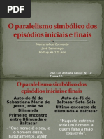 O paralelismo simbólico dos episódios iniciais e finais