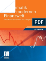 Reitz, Mathematik in der modernen Finanzwelt; Derivate, Portfoliomodelle und Ratingverfahren (2011)