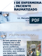 Cuidado de Enfrmeria Al Paciente Politraumatizado.