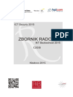 Zbornik Radova-IKT Bezbednost 2015 (ICT Security), Kladovo, Republika Srbija