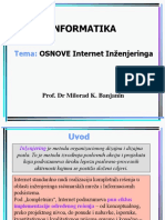 INFORMATIKA- Osnove Internet Inenjeringa