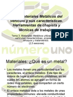 Metales en Automocion