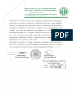 Certificado filial federación para SIPEM