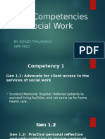 Core Competencies in Social Work