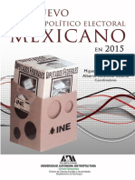 Sistema Político Electoral Mexicano y Reformas de 2014-2015. Miguel González Madrid y Alberto Escamilla Cadena (coords.). Edición de la Universidad Autónoma Metropolitana, Unidad Iztapalapa. Año de edición: 2015. 297 páginas.