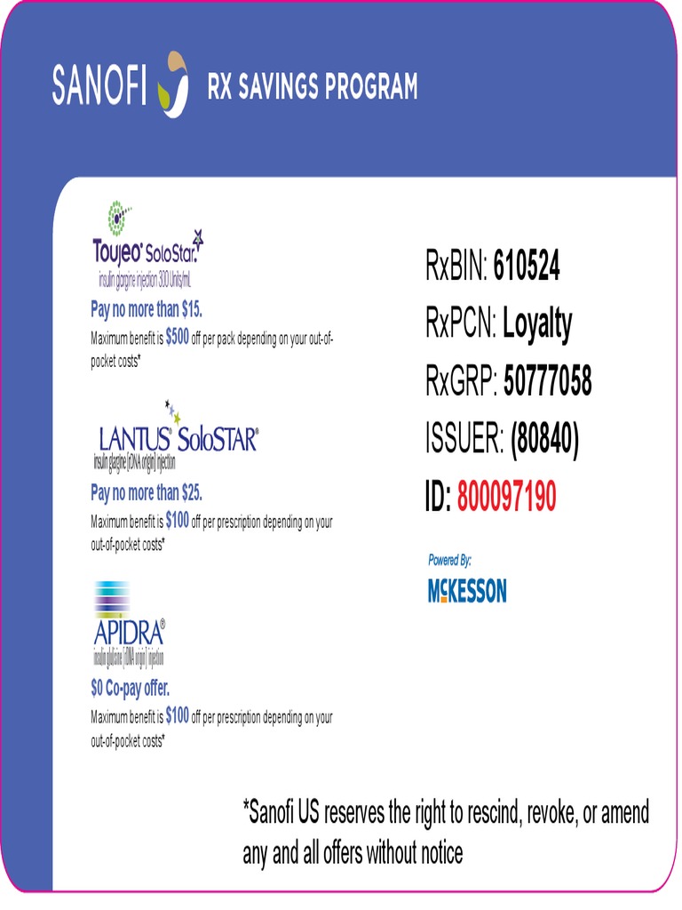 Lant Us Saving Card Medical Prescription Compliance (Medicine)