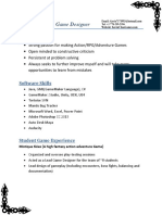 Portfolio Resume PDF