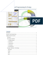 Dynamo Visual Programming for Design