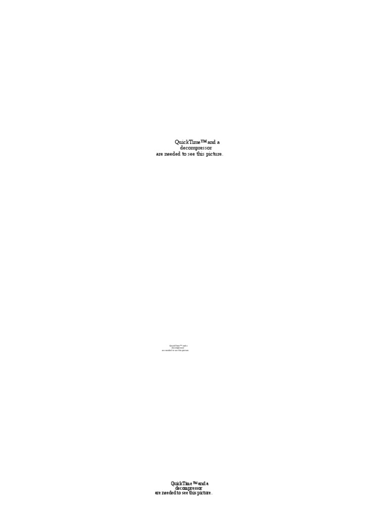 Quicktime™ and A Decompressor Are Needed To See This Picture | PDF ...