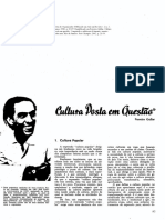 Ferreira Gullar - Cultura Posta em Questao