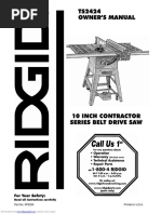 Rigid Table Saw