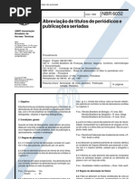 NBR 6032