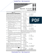 SSC Stenographer Grade C D Exam Paper Held on-16!10!2011-English-Language