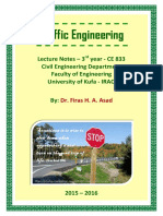 Lec 00 Traffic Engineering - Opening and Syllabus