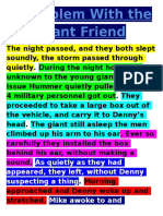 A Problem With The Giant Friend