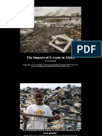 The Impacts of E-Waste in Africa
