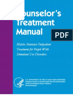 Counselor Treatment Manual