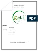 Financial Analysis of PTCL