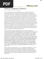 Download Perros mujeres y burros by Nuevo Digital - Javier Monjas SN2982326 doc pdf