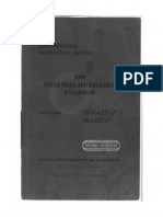 Heidelberg Cylinder Supplemental Manual