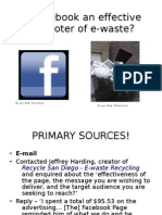 Is Facebook An Effective Promoter of E-Waste?: Imagefrombenstein Imagefrombdunnette