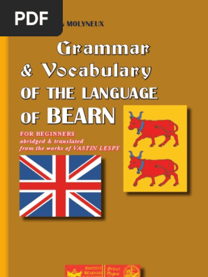 Grammar And Vocabulary Of The Language Of Bearn Pdf Agriculture