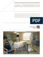 Antimicrobial copper. Hospital Guide