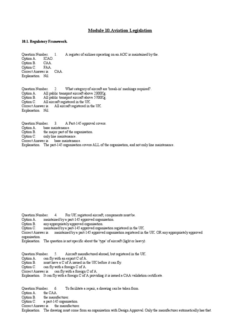 Module10 New | PDF | Federal Aviation Administration | Aviation