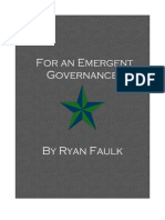 For an Emergent Governance