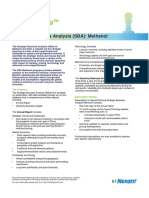 SBA Methanol Strategic Business Analysis