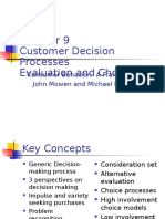 Chapter 9-Customer Decision Processes