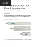  Air Flow Requirements