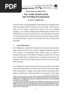 Download Arabic sound system and Teaching pronunciation by the eagle SN2982846 doc pdf