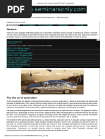 Download Autonomous Car _ Seminar Report PPT PDF for Mechanical by    SN298285636 doc pdf