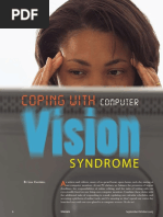Computer Vision Syndrome Questionnaire | PDF | Visual Perception ...