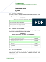 5.0 Parametros de Diseño