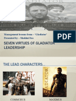 Seven Virtues of Gladiator Leadership