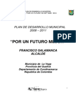 Plan de Desarrollo Municipal La Vega