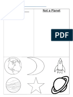 planet sorting sheet