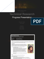Technical Research: Progress Presentation